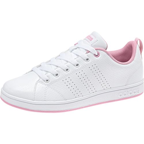 adidas neo blanche et rose