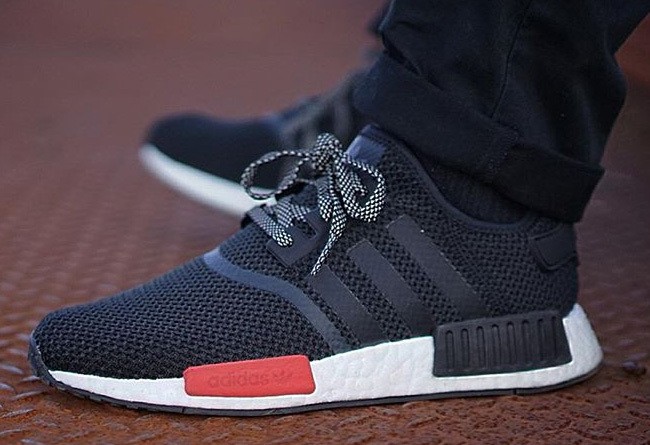 nmd r1 noir rouge