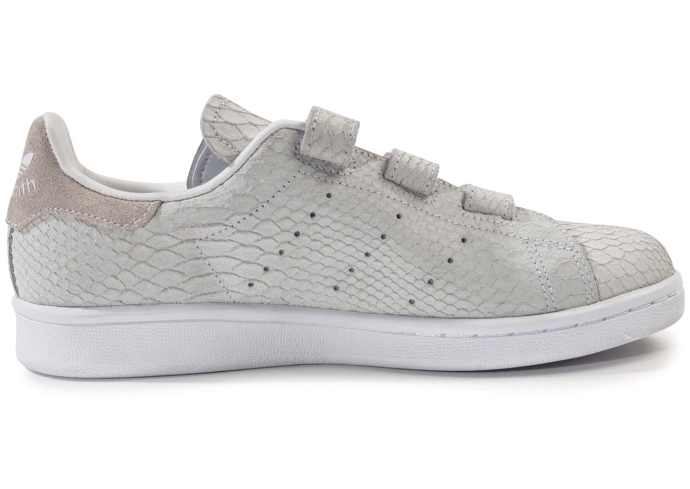 adidas stan smith cf velcro grise