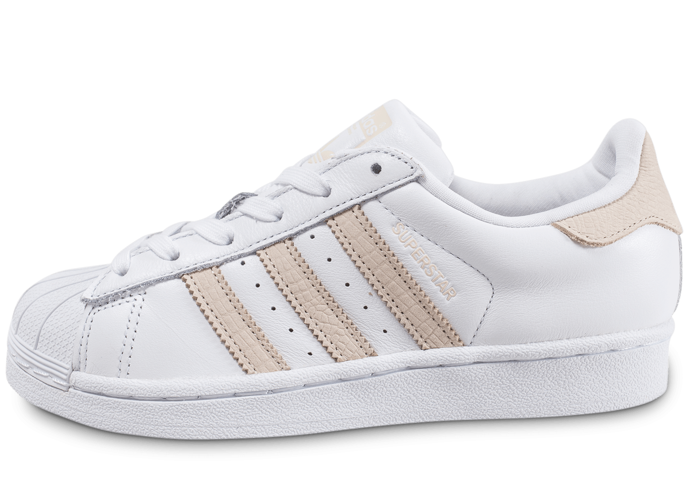 adidas super star beige