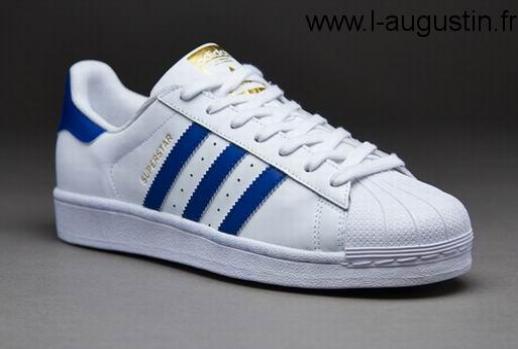 adidas superstar bleu pale