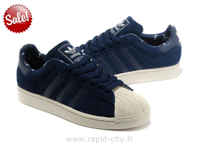 adidas superstar bleu