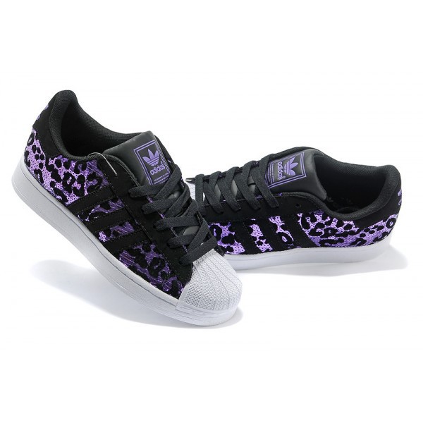 adidas superstar leopard femme