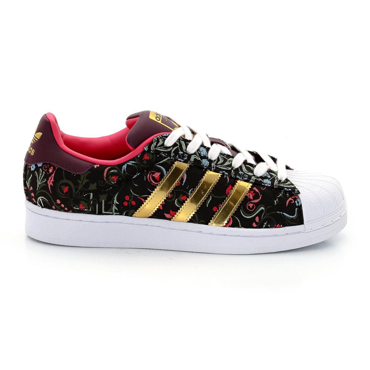 adidas superstar femme marron