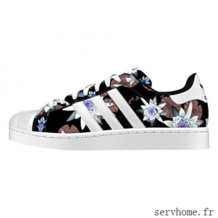 adidas noir fleur