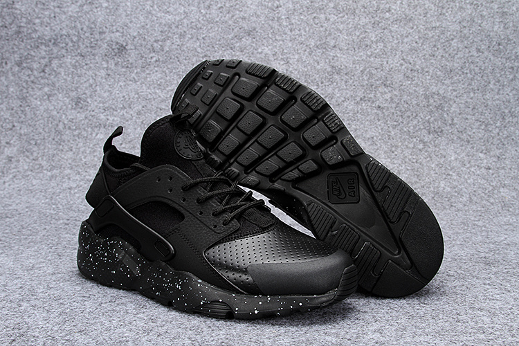 nike huarache femme noir et gris