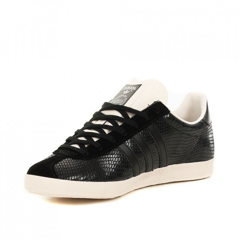 adidas gazelle noir et blanc femme