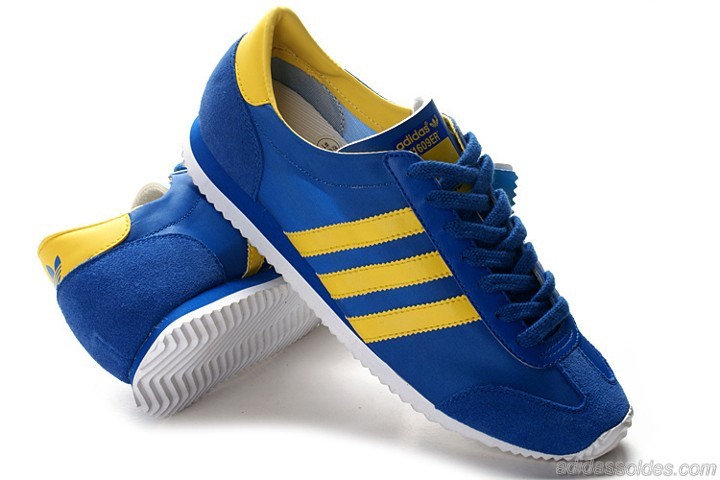 adidas bleu et jaune