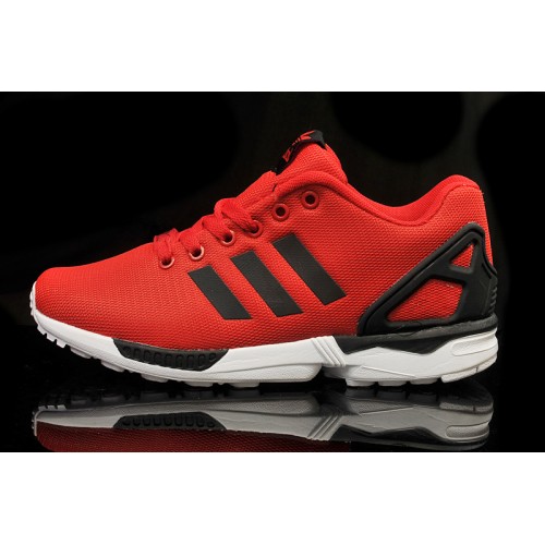 basket adidas zx flux rouge