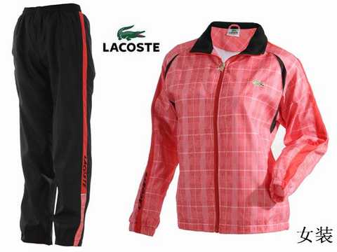 survet lacoste solde