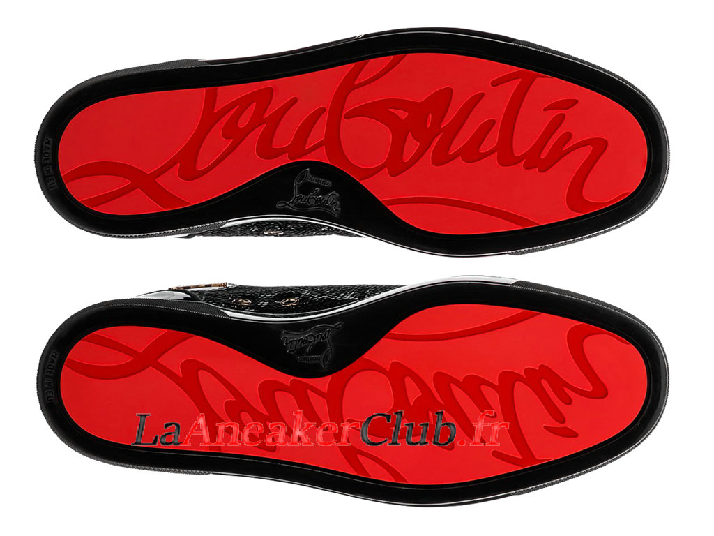 basket semelle rouge homme