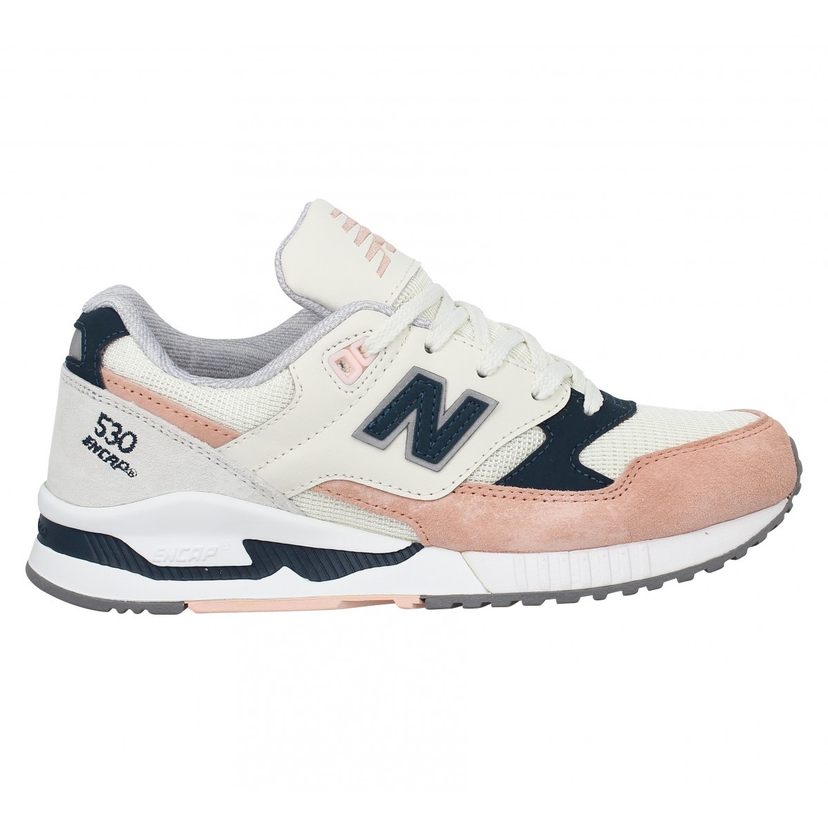 new balance 530 rose et blanc