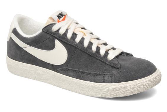 nike blazer grise basse