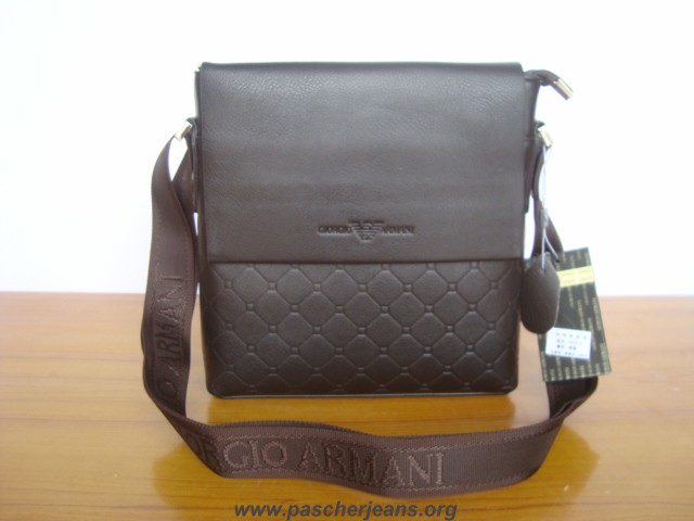 besace homme armani