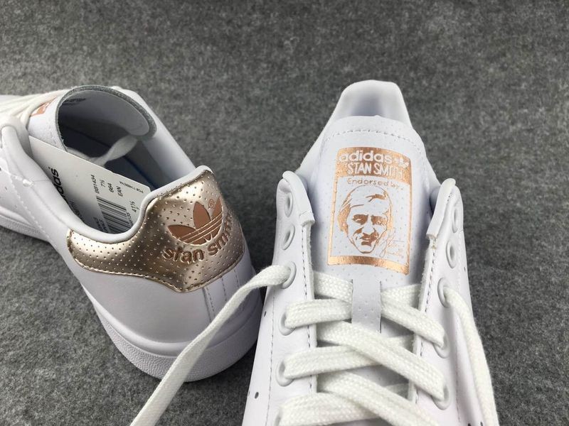 adidas stan smith rose gold femme