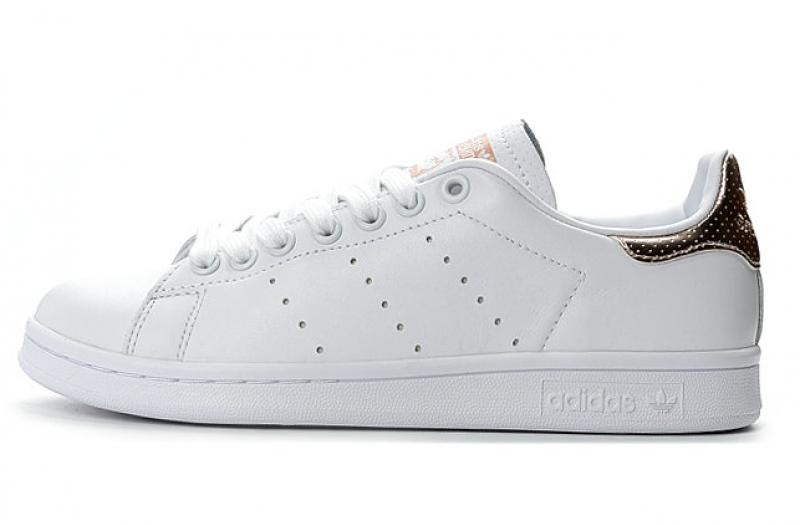 stan smith rose clair femme