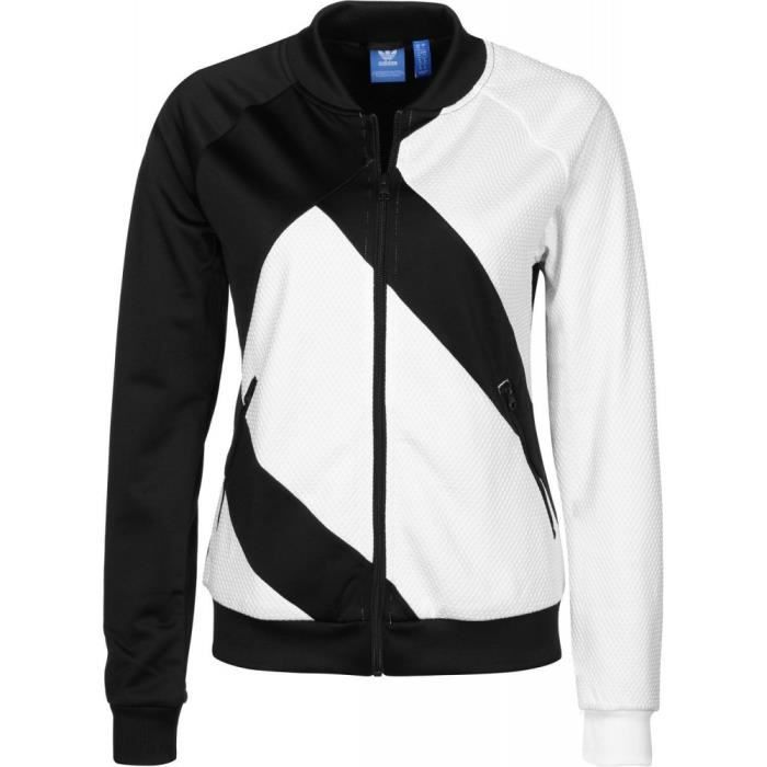 veste blanche adidas femme